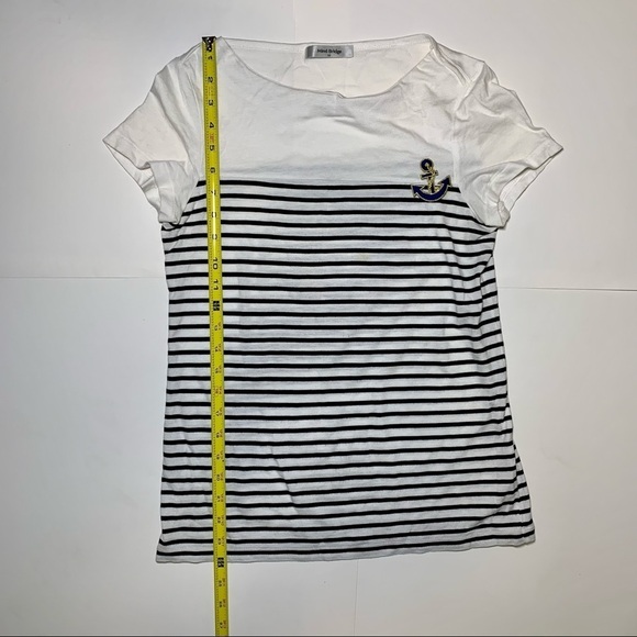 Mind Bridge Women Striped Shirt Size Small - Picture 3 of 4